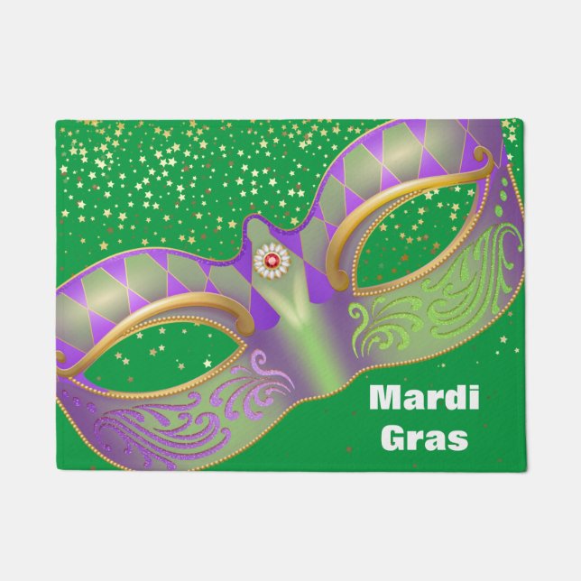 Mardi Gras Doormat (Front)