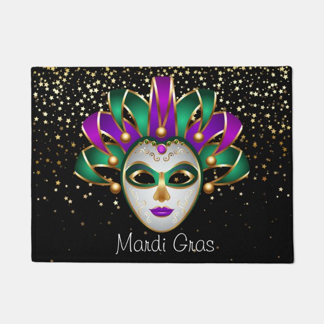 Mardi Gras Doormat (Front)
