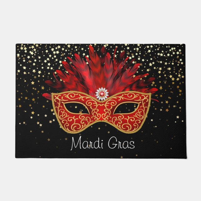 Mardi Gras Doormat (Front)
