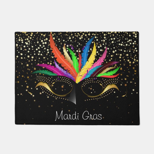 Mardi Gras Doormat (Front)