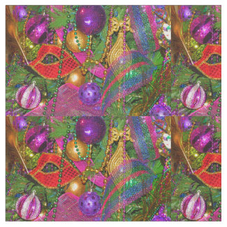mardi gras fabric