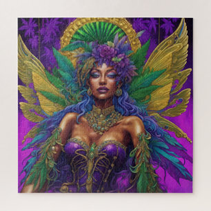 Mardi Gras fairy,Charmaine  Jigsaw Puzzle