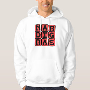 Mardi Gras, Fat Tuesday Hoodie