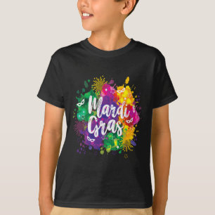 Mardi Gras Fat Tuesday New Orleans Mobile Carnival T-Shirt