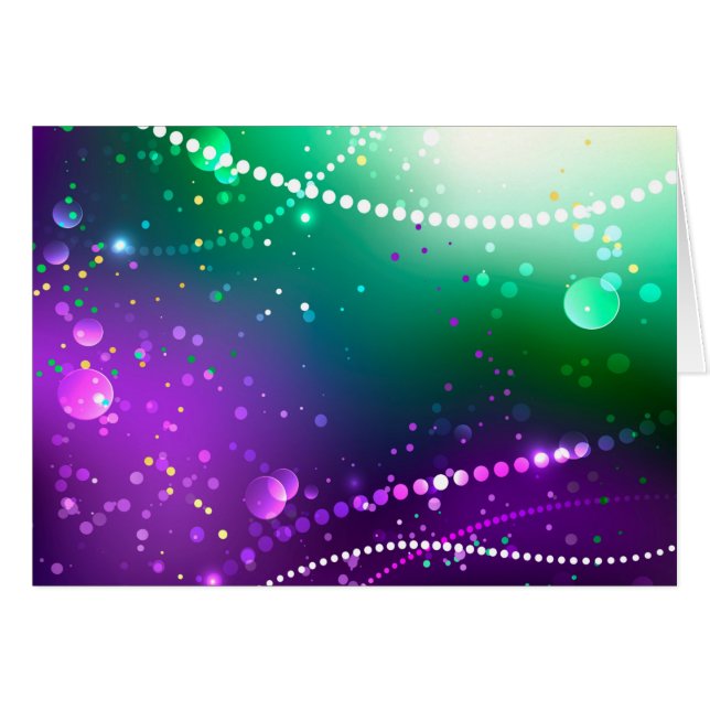Mardi Gras Festive Purple Background (Front Horizontal)