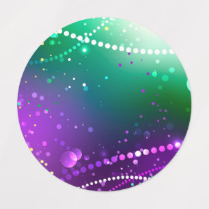 Mardi Gras Festive Purple Background