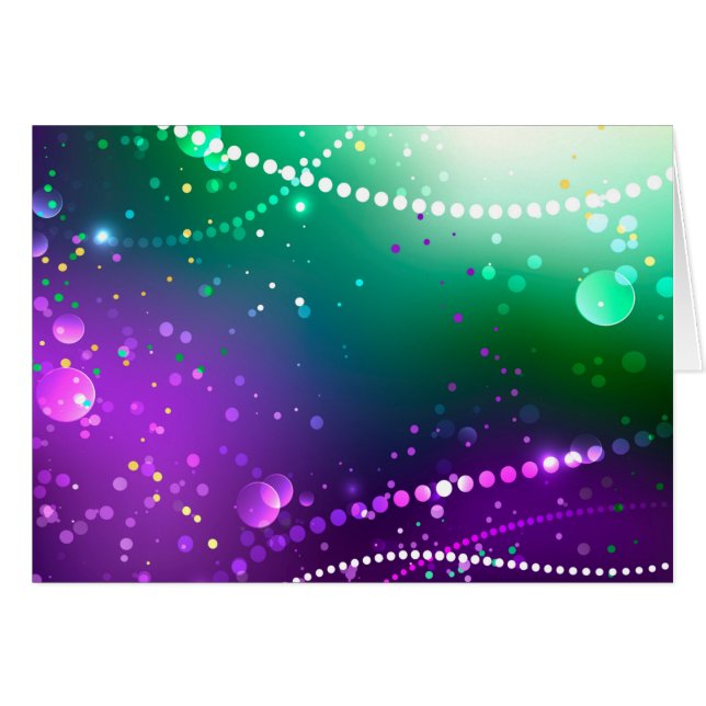 Mardi Gras Festive Purple Background (Front Horizontal)