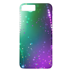 Mardi Gras Festive Purple Background iPhone 8 Plus/7 Plus Case