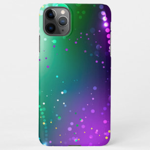 Mardi Gras Festive Purple Background iPhone 11Pro Max Case