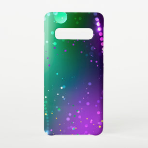 Mardi Gras Festive Purple Background Samsung Galaxy Case