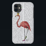 Mardi Gras Flamingo Full iPhone 11 Case<br><div class="desc">Inspirational & Holidays</div>
