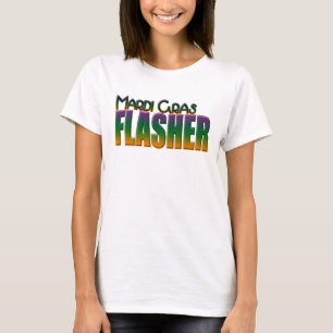 Mardi Gras Flasher T-Shirt