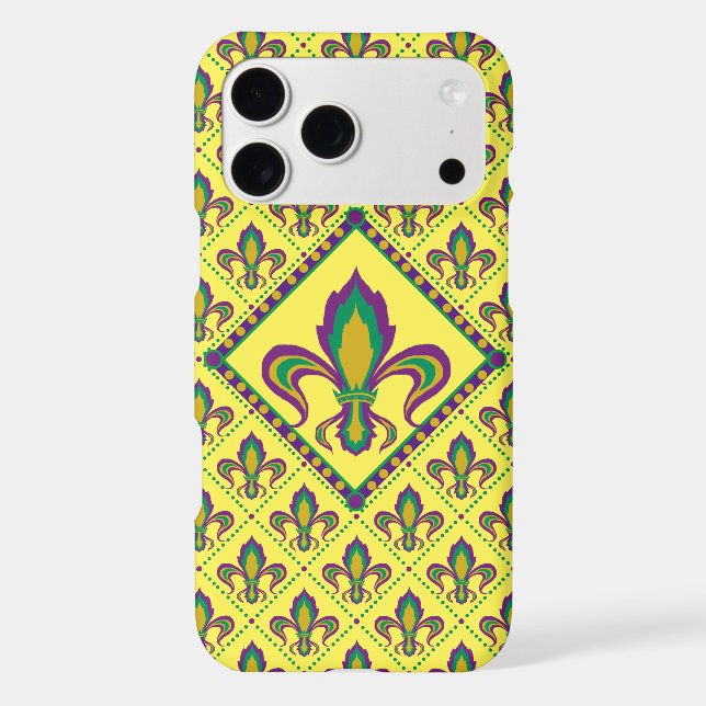 Mardi Gras Fleur De Lis (Back)