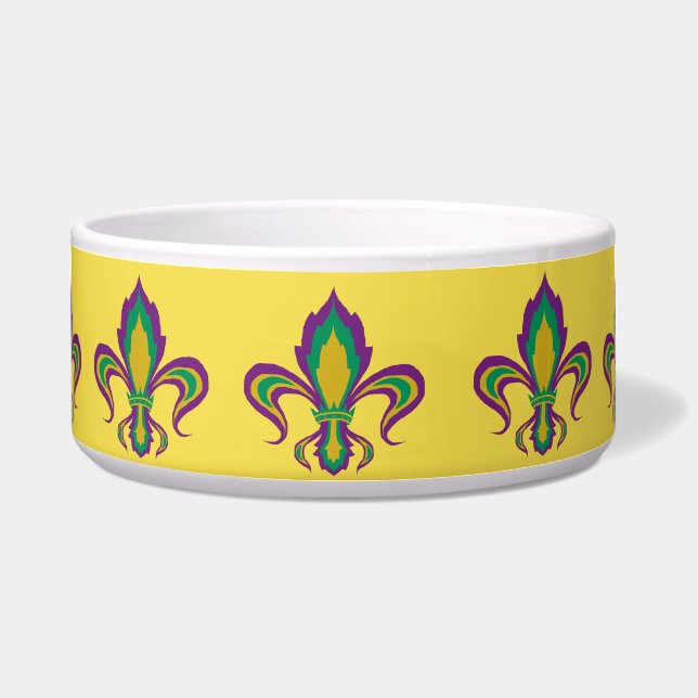 Mardi Gras Fleur De Lis (Front)