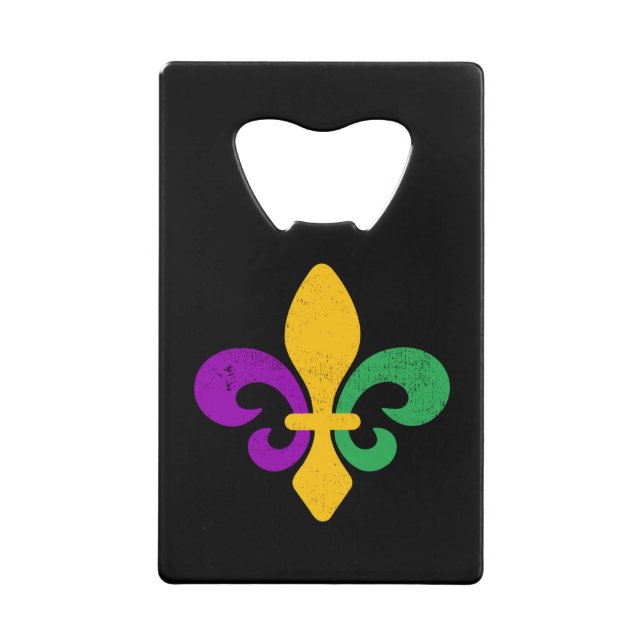 Mardi Gras Fleur De Lis (Front)