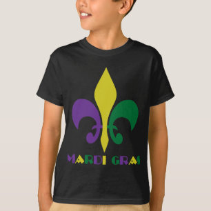 Mardi Gras ~ Fleur De Lis T-Shirt