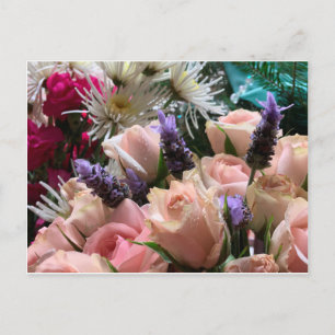 Mardi Gras Flowers postcard ©dianeheller2019