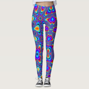 MARDI GRAS (FRACTAL EXPLOSION) LEGGINGS