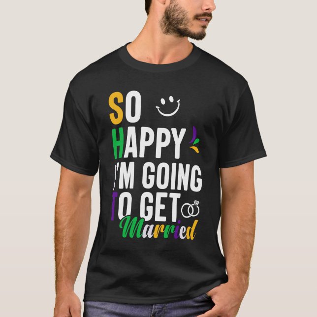 Mardi Gras Funny Saying T-Shirt (Front)