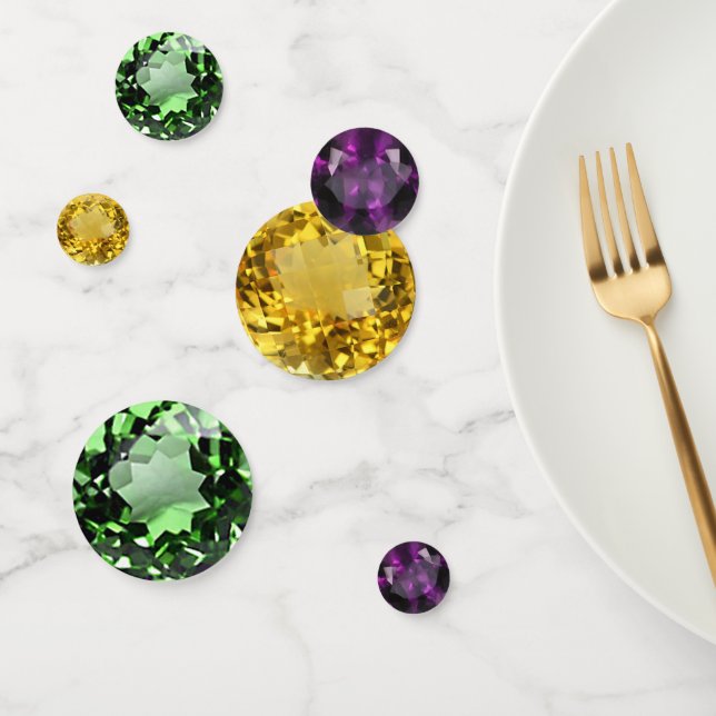 Mardi Gras Gemstones Confetti (Group)
