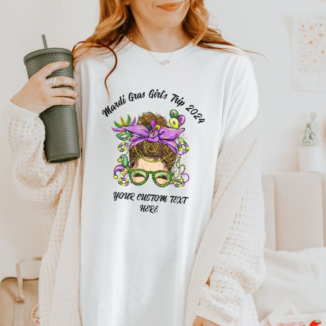 Mardi Gras Girl's Trip 2024  T-Shirt (Creator Uploaded)