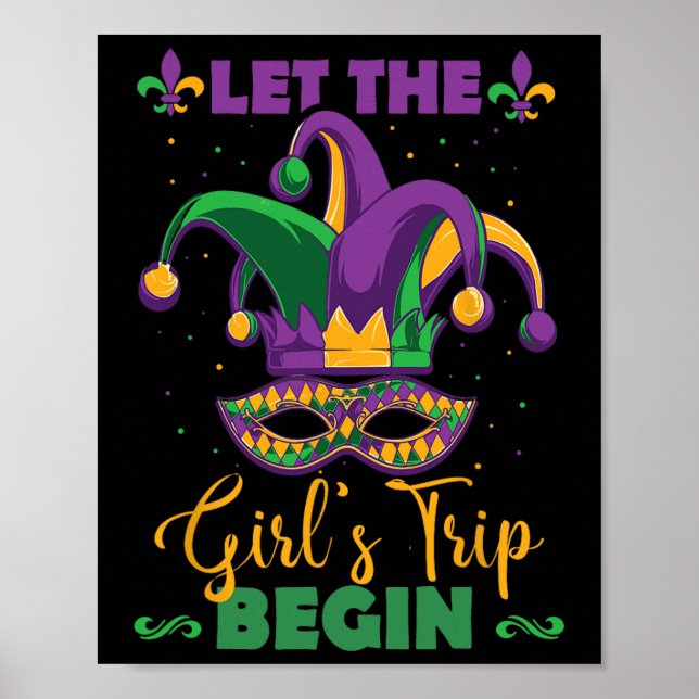 Mardi Gras Girl's Weekend  Poster (Front)