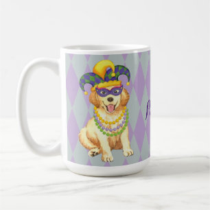 Mardi Gras Golden Coffee Mug