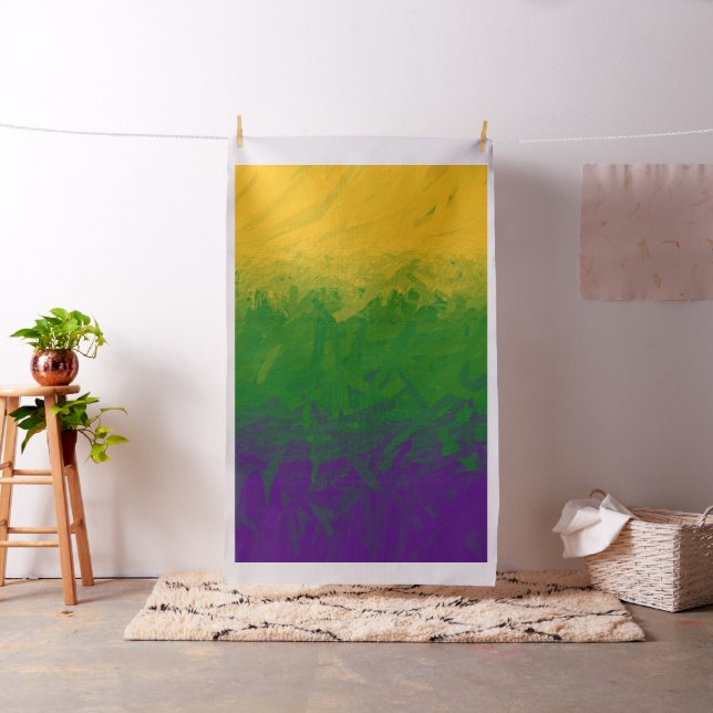 Mardi Gras Gradient Fabric (In Situ)
