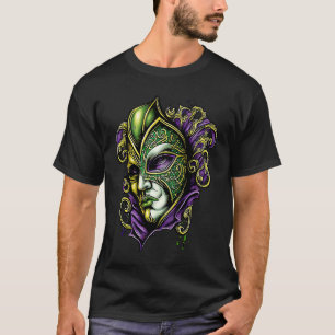 Mardi Gras Green Purple & Gold  4 T-Shirt