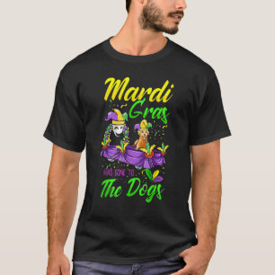 Mardi Gras Has Gone to the Dogs Fat Tuesday Labrad T-Shirt