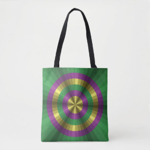 Mardi Gras Illusion All-Over-Print Bag