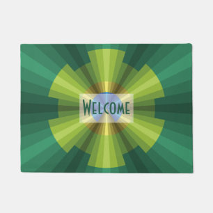 Mardi Gras Illusion Doormat