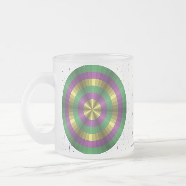 Mardi Gras Illusion Mug (Left)
