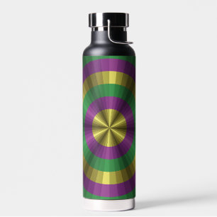Mardi Gras Illusion Water Bottle