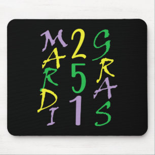 Mardi Gras In Mobile  Mouse Mat
