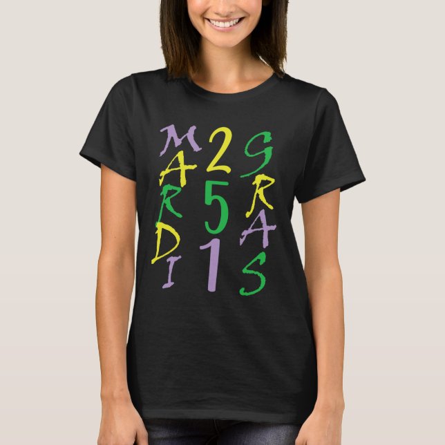 Mardi Gras In Mobile  T-Shirt (Front)