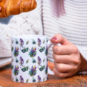 Mardi Gras Inspired Mug