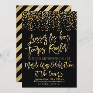 Mardi Gras Invitation