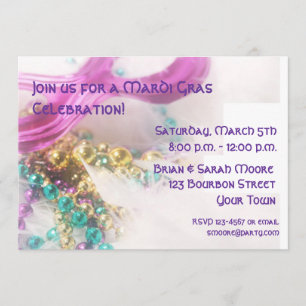 Mardi Gras Invitation