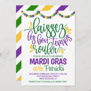 Mardi Gras Invitation
