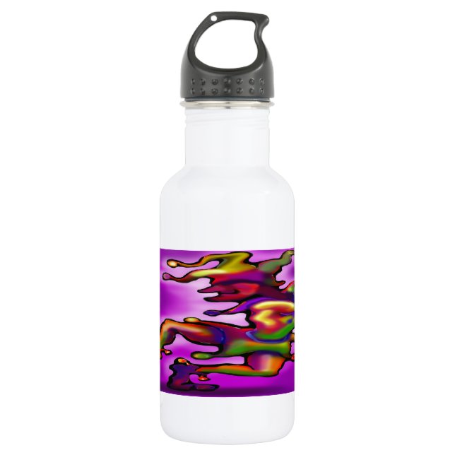 Mardi Gras Jester 532 Ml Water Bottle (Front)