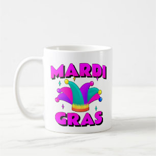 Mardi Gras Jester Hat Classic Mug