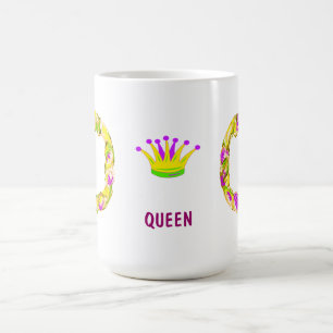 Mardi Gras King Cake Queen Coffee Mug