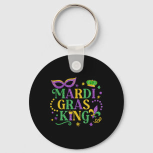 Mardi Gras King Fun Parade Mardi Gras Carnival Cos Key Ring
