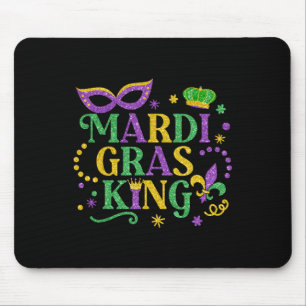 Mardi Gras King Fun Parade Mardi Gras Carnival Cos Mouse Mat