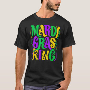 Mardi Gras King New Orleans Men's Fat Tuesdays 1 T-Shirt