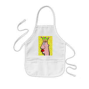 Mardi Gras King "REX" Kids Apron