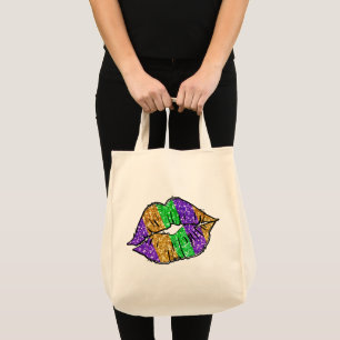 Mardi Gras Kiss Tote Bag
