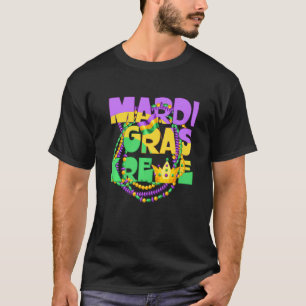 Mardi Gras Krewe Mardi Gras beads Mardi Gras T-Shirt