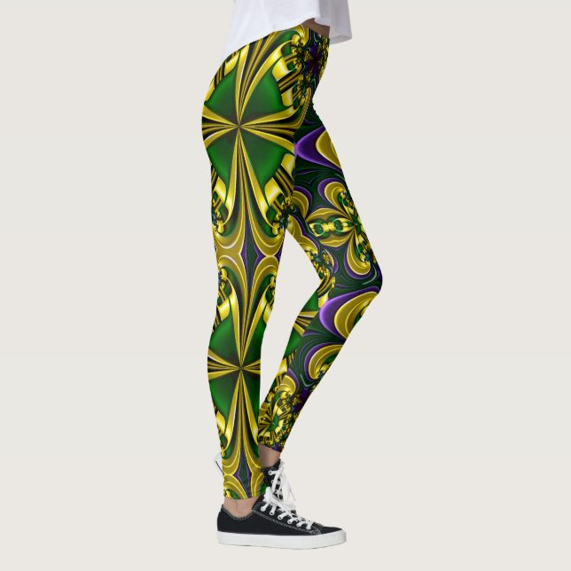 Mardi Gras Leggings (Right)